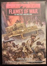 Flames of War (FoW) Tabletop Starterset OPEN FIRE! Unbemalt, Komplett, Selten!
