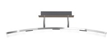 Livarno Home LED Deckenleuchte dimmbar Balken gebogen Lampe