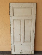 alte antike Holz - Zimmertür, Kassettentür, shabby vintage, 204 cm hoch! (5)