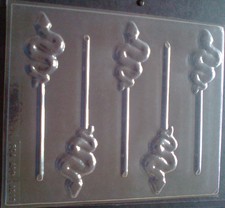 5 Hohlraum Schlange Schokolade, Lutscher Schimmel, Seife, Clay, Mould/Schimmel