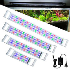 LED RGB Aquarium Beleuchtung Abdeckung Lampe&Vollspektrum Aufsetzleuchte Licht