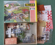 Faller AMS  B-176  --- seltener Bahnübergang  in OVP, 60er Jahre Spielzeug