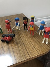 Vintage Playmobil Gemischte Personen x 10 Piratenschiff Zubehör