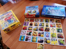 Memory CHUGGINGTON, SCHMIDT PUZZLE playmobil u. Benjamin BLÜMCHEN auf Weltreise