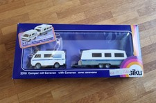Siku 2518 Camper mit Caravan (1334)  LT 28 weiß blau in OVP 