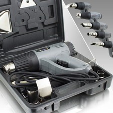 Bituxx Heissluftfön Heißluftpistole Heissluftgebläse inkl. Zubehör 2000 Watt