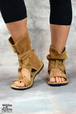 Pixie Sandalen Slouch Floppy Tribal Hippie Psytrance Festival Boho Ethno Party