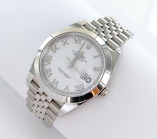 Rolex Datejust II Herren 41mm 126300 2021 White Roman Fullset