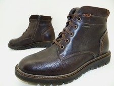 Josef Seibel Stiefelette Boots Stiefel Warmfutter Herren Schuhe Leder Gr42 Braun