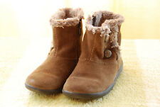 bama   kleine gefütterte Kurzstiefel Rauhleder mit Reißverschluss in Gr. 24