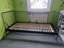 IKEA Meldal 18425 Metallbett mit Herzenverzierung & Lattenrost 