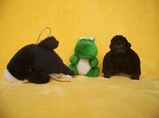 Hippo, Gorilla & Orca aus Plüsch  (TiHo  09)