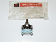CUTLER-HAMMER - 7109 - Switch Rotary - Drehschalter Schalter - NOS