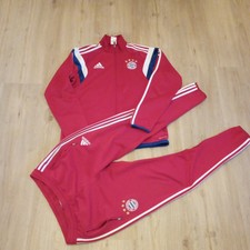 Trainingsanzug vom FC Bayern München, Größe* M  *adidas, Rot  