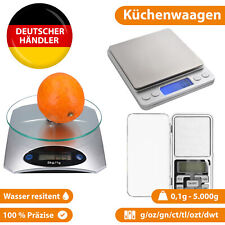 Digitale Küchenwaage Haushaltswaage Küchen Waage Digitalwaage 0.1g / 5kg Digital