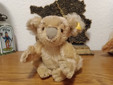 Seltener Steiff Koala Koalabär, 22cm, Knopf, schwach lesbare Fahne 5322,00, 1959