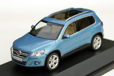 VW Tiguan 1 Typ 5N Bj. 2007-2011, blaumetallic, Schuco-Modell im M. 1:43, OVP