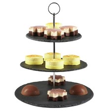 etagere aus schiefer 3 fach  2 stück  so wie 2 stück silikon Form 