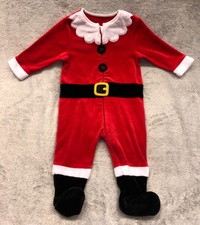 Baby Weihnachtskostüm Weihnachtsmann Nikolaus Weihnachten Gr 68-74 für 6-9 Monat