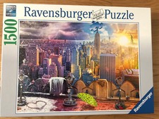 Ravensburger Puzzle 1500 Teile New York im Winter und Sommer 