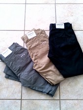 Savvy Jeans 3 Stück Cargo Hosen Gr.33/34 grau,schwarz,beige Neu