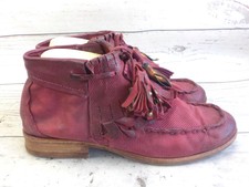 AS 98 Halbschuhe gr 38 rot S87