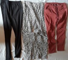 3 Stück Damen Hosen Größe L Jeans Leggings Freizeithose Sommerhose 