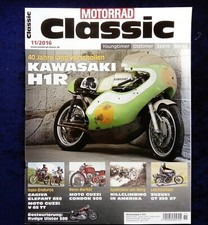 Motorrad Classic 11.2016 Kawasaki H1R, Suzuki GT 250 X7, Cagiva Elefant, Condor
