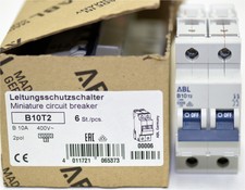 ABL Sursum B10T2 Leitungsschutzschalter 2-polig, B, 10 A, 10 kA, 400 V AC, NEU