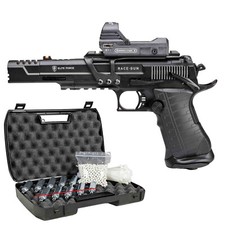 Elite Force Race Gun Vollmetall Softair-Co2-Pistole 6 mm BB Blowback > 0,5 (P18)