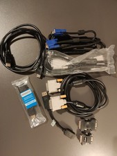 Monitorkabel Set / DVI, Displayport, HDMI, VGA und Adapter