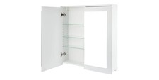 Livarno Home Spiegelschrank mit 2 Türen weiß Basel Badschrank *besch.VP