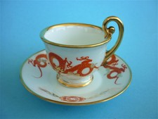 Alte Mokkatasse Marktredwitz Thomas Bavaria München Roter Drache  ab 1908