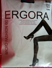 ERGORA superweiche Strumpfhose Gr. 38-40 in AZUR 60 DEN Micro FASHION in OVP 