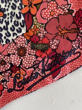 LOUIS VUITTON Carre scarf silk Tuch Seide Schal Leo Pink Rosa
