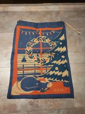 SEASALT große Jute Weihnachtsgeschenk Tasche Sack