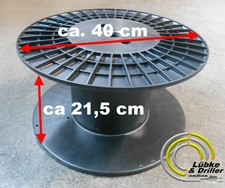 2x Kabeltrommel 40 x 21,5cm Rolle Leerspule Deko basteln Kinder Haus & Garten