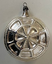 Alter Weihnachtsschmuck Christbaumkugel Julkugel JUL Kugel Silber 7218/22