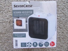 Silvercrest Keramik Heizlüfter/Ventilator SKHL 1200 A1 StufenlosNeu OVP