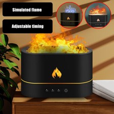 Luftbefeuchter Flamme Raumbefeuchter Feuer Aroma Diffuser Simulation Öl Diffusor