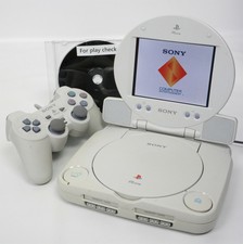 PS One Konsole SCPH - 100 WZ LCD Monitor getestet System-nur für NTSC-J CD-REF 90