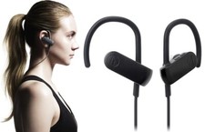 Audio-Technica Ohrhörer Kopfhörer ATH-SPORT50BTBK Wireless Bluetooth IPX5