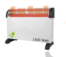 XXL Elektroheizer Heizung Konvektor - Mobile Heizgerät Elektroheizung 1500 Watt 
