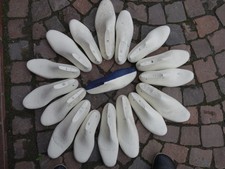 Deko Schuhleisten zum basteln und bemalen 17 Stück in verschiedenen Gr. aus Holz