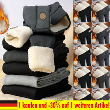 Damen Fraun Thermo Leggings Fleece Gefüttert Schwarz Damen Winter Warme