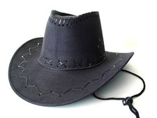 Cowboyhut Westernhut Cowboy Hut Wildleder-Optik Erwachsene