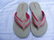 Damen Sommer Zehenschuhe pink hell grau Neu Inblu Gr.36