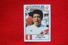 PANINI VERLAG BILD "HECTOR CHUMPITAZ" "ESPANA 82" "WM SPANIEN 82" UNGEKLEBT DFB