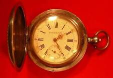 Qte (Qualité) Salter Isely-Girard Savonette Taschenuhr 875 Silber Russisch 