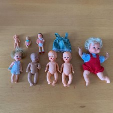 Ältere kleine Püppchen  für Puppenhaus,